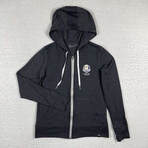 Under Armour Hoodie Womens‎ Small Loose Gray Ryder Cup Whistling Straits Golfer